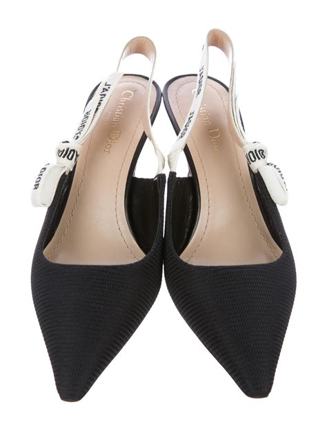 dior slingback street style|dior slingback heels price.